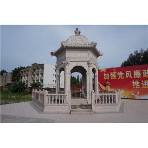 园林石雕--石亭子