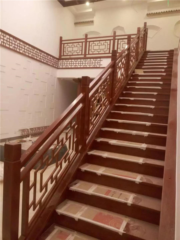 实木楼梯栏杆