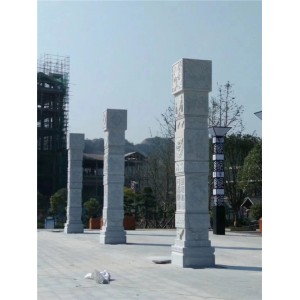 石雕文化柱