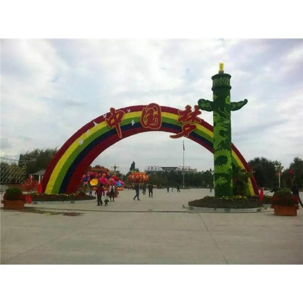 仿真绿雕造型