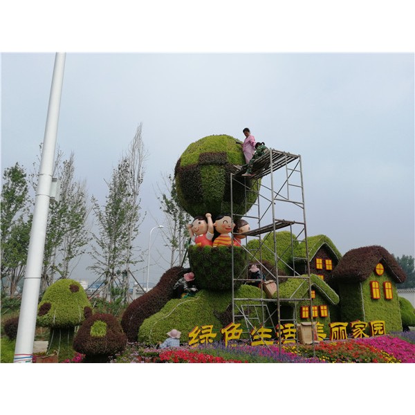 植物绿雕造型