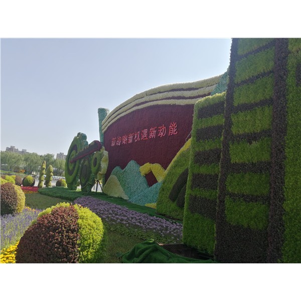植物绿雕造型