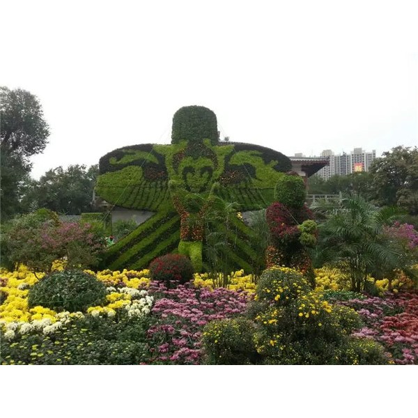 植物绿雕造型