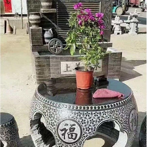 青石桌