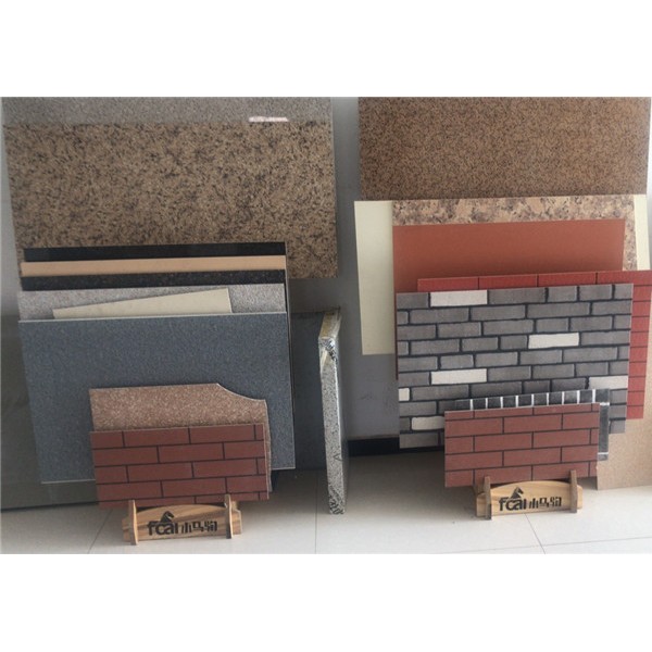 保温装饰一体板饰面板样品