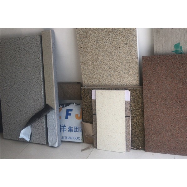 保温装饰一体板饰面板样品