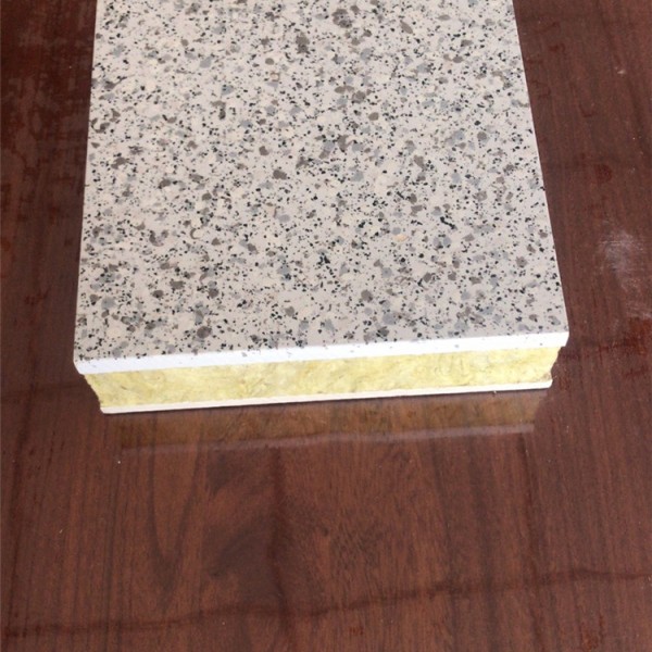 水包水（理石漆）岩棉保温装饰一体板