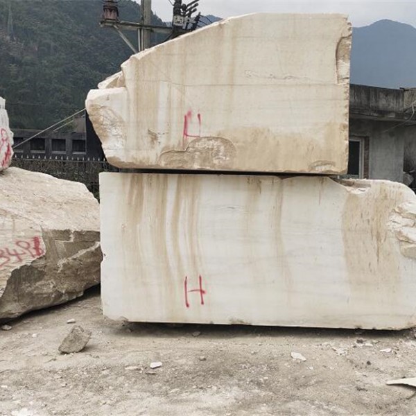 汉白玉石材荒料