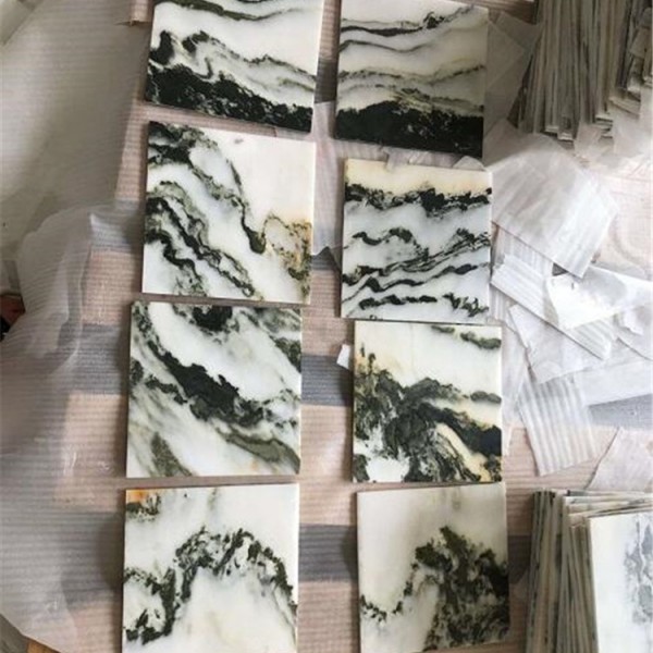 汉白玉山水画板