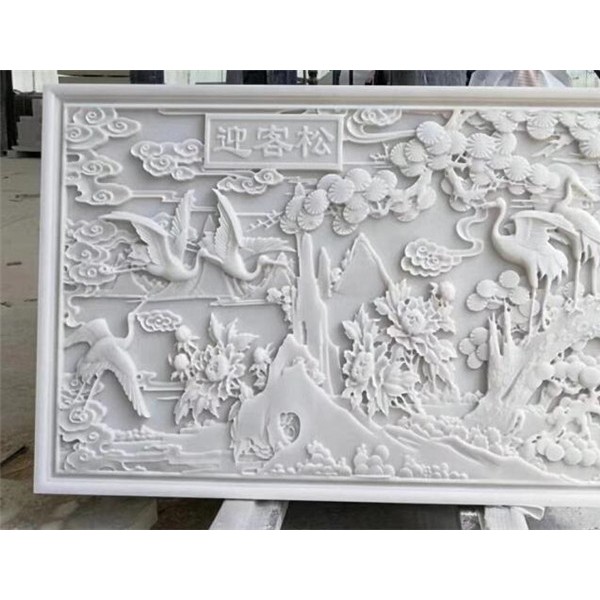 汉白玉浮雕