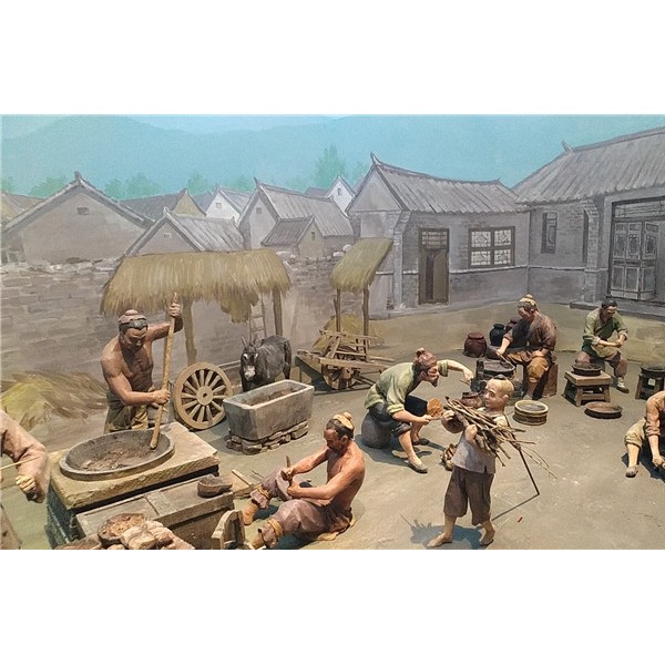 丹东药业集团铸铜雕塑1.5m