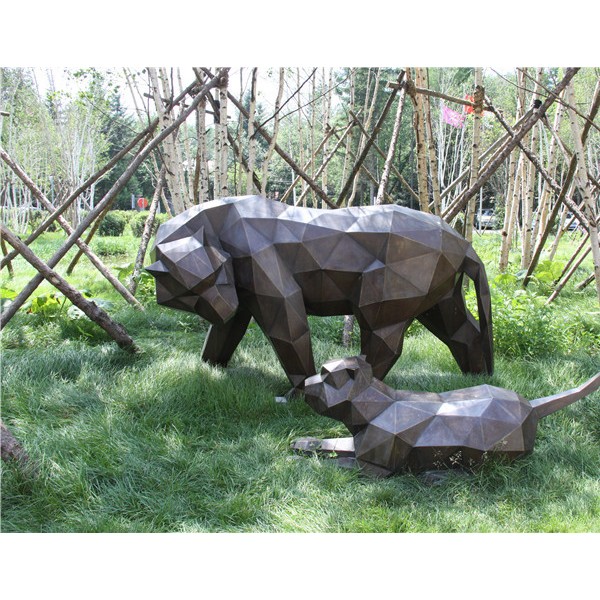 白山市某五星级宾馆长3.5m 锻铜雕塑