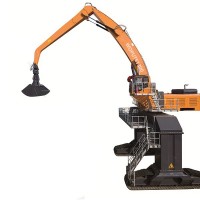 WPTSLZ1200履带式双动力液压抓料机