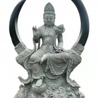 石雕观音像