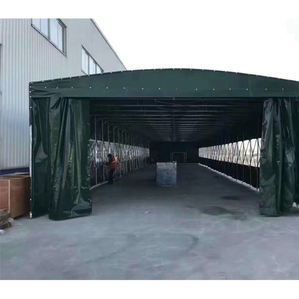 仓库推拉蓬伸缩雨棚
