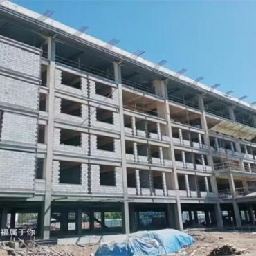 防火涂料施工现场
