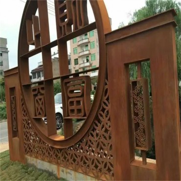 耐候钢景观
