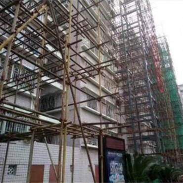 钢管架搭设