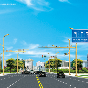 交通标志杆