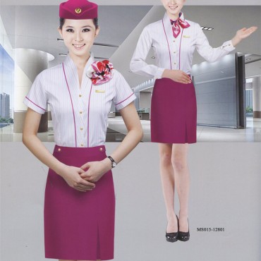空姐服短袖套装