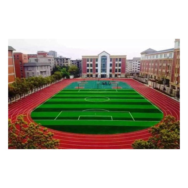 全塑型塑胶跑道