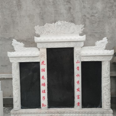 汉白玉墓碑